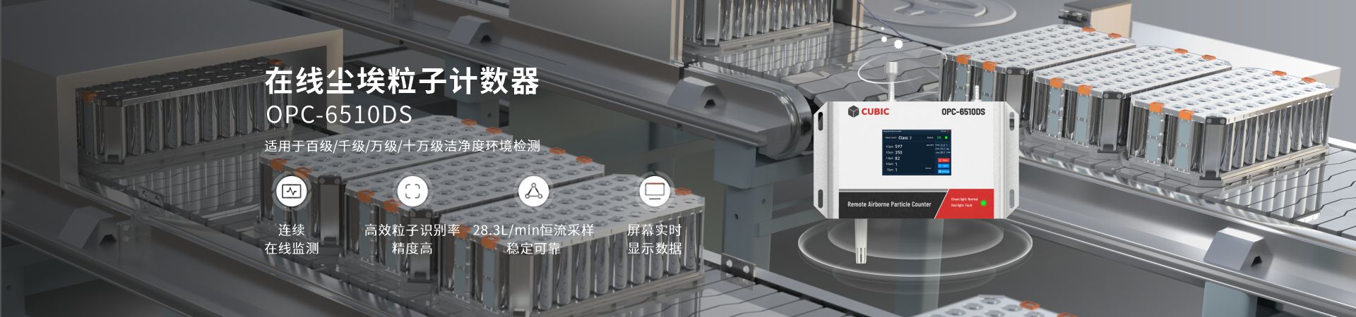 在线尘埃粒子计数器